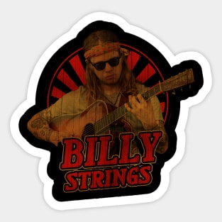 Retro Vintage Billy Strings Sticker